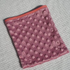 Gant démaquillant - rose