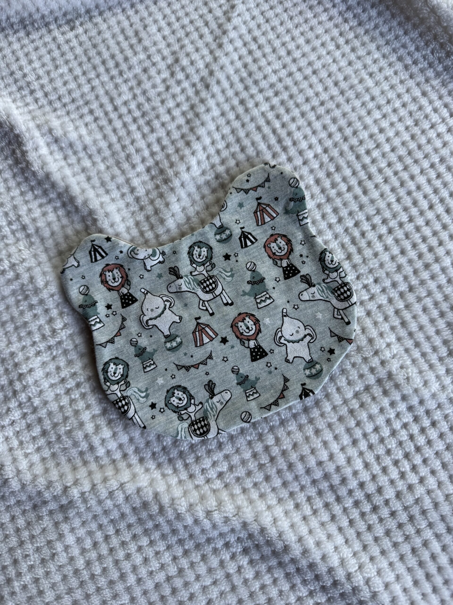 Lingette enfant ours gaze de coton