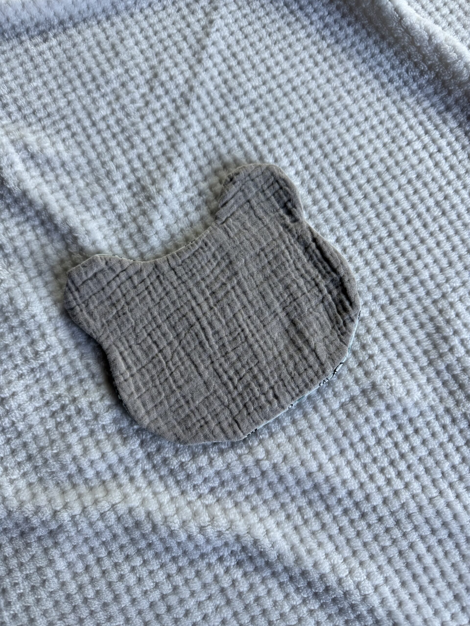 Lingette enfant ours gaze de coton – Image 2